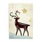 Stupell Industries Rustic Winter Deer Wall Plaque Design by Hannah Moren